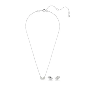 Swarovski Mesmera Set, Mixed Cut, Moi Et Toi, Beyaz, Rodyum Kaplama - 5665829