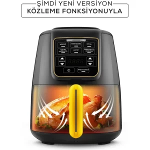 Karaca Air Pro Cook Köz XL Airfryer Black Gold