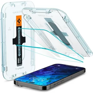 Spigen Apple iPhone 14 Pro Max Cam Ekran Koruyucu Kolay Kurulum Glas.tR Ez Fit ( Sensor Protection ) (2 Adet) - AGL05202