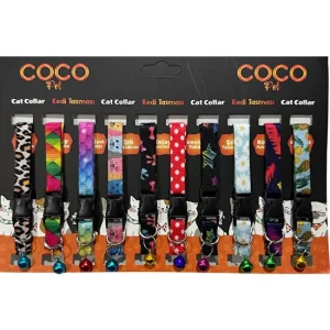 Cocopet Desenli Kedi Boyun Tasması 10 Adet