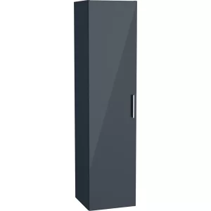 VitrA Mia 66167 Boy Dolabı, 35 cm, Parlak Antrasit